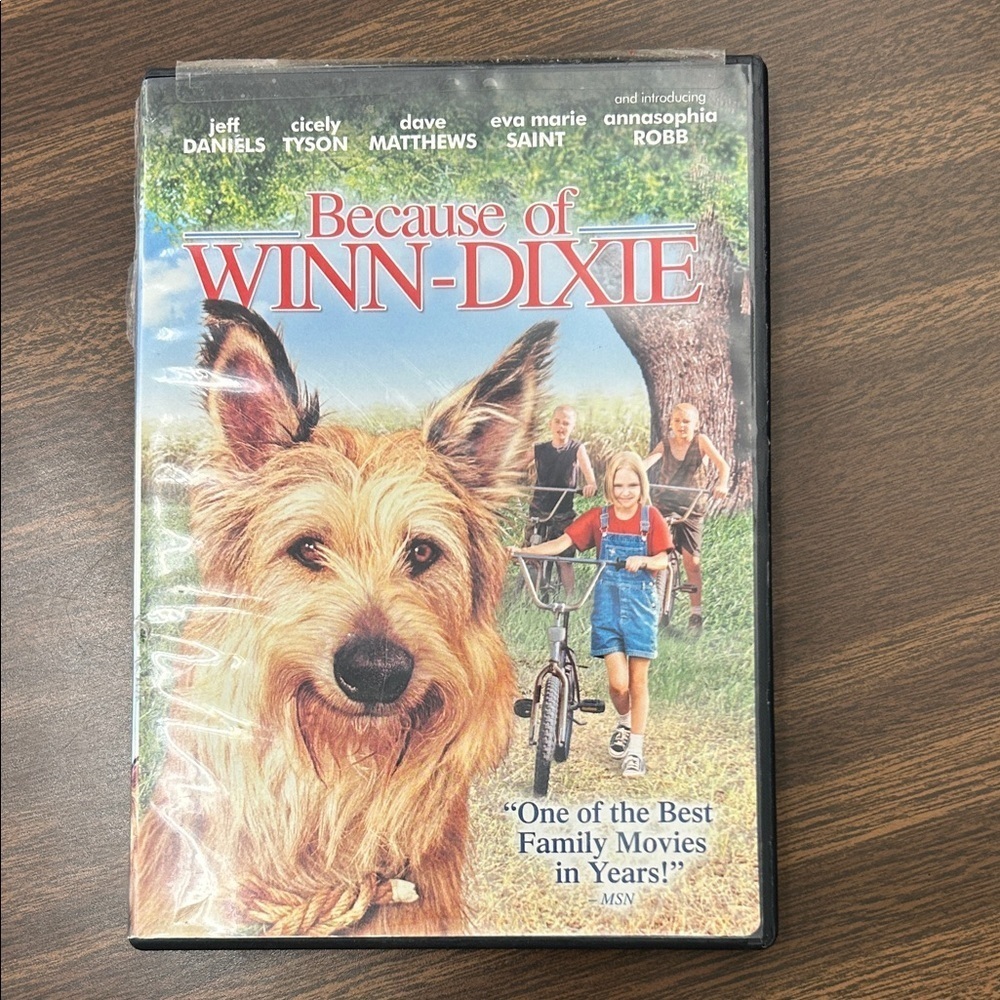 Because of Winn-Dixie Movie DVD 2005 20th Century Fox